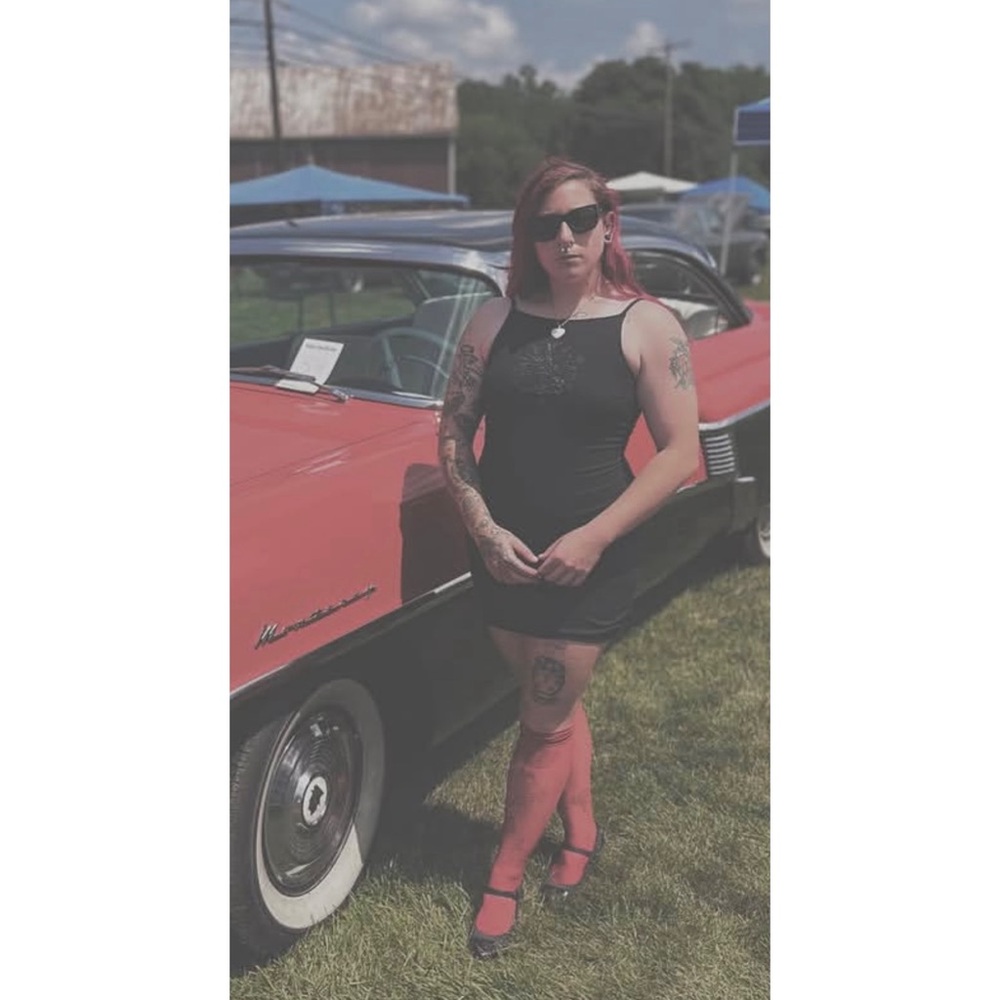 90s / Y2K Urban Girl black dress